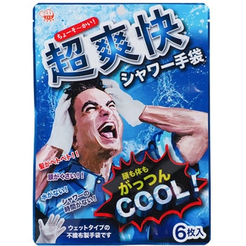 超爽快シャワー手袋 6枚×24袋入 本田洋行