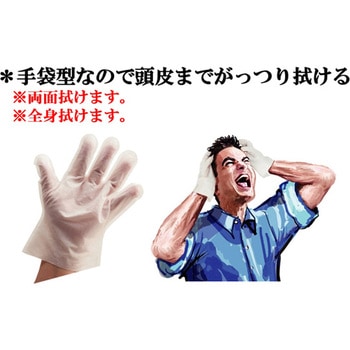 超爽快シャワー手袋 6枚×24袋入 本田洋行