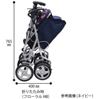 シルバーカー デュオST フローラル 島製作所