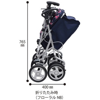 シルバーカー デュオST フローラル 島製作所
