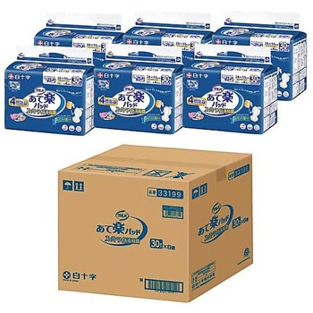 サルバあて楽パッドスーパーワイド 長時間30枚 - 白十字