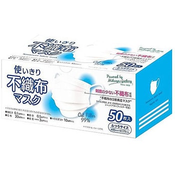 2022年5月新作下旬 モノタロウ 不織布三層マスク 50枚入×20箱