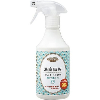 消臭家族 おしっこ・うんち専用500mL 1本 ユニバース開発