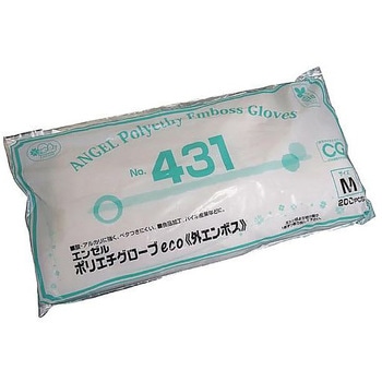 ポリエチグローブeco外エンボス クリア No.431シリーズ サンフラワー
