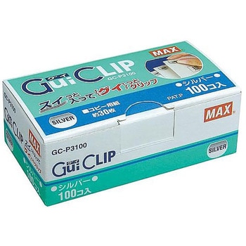 グイクリップ GC-P3100 100個入 MAX(オフィス品・建築工具)