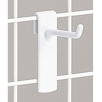 メッシュ用樹脂フック 白 10本入 4LHシリーズ ニックス