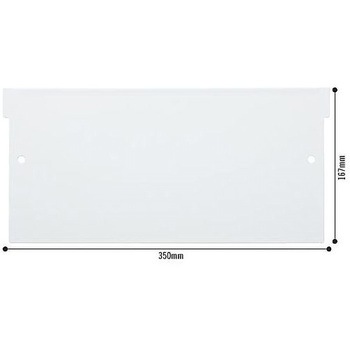アッセ収納 800×400 ラテラル3段用縦仕切り 豊國工業