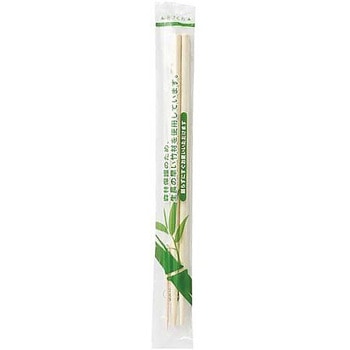 割らずに使える竹箸 ポリ完封楊枝付 100膳 やなぎプロダクツ