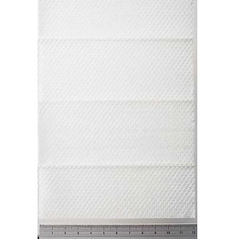 不織布レーヨン厚手おしぼりバリアフィルム丸型50枚 きんだい