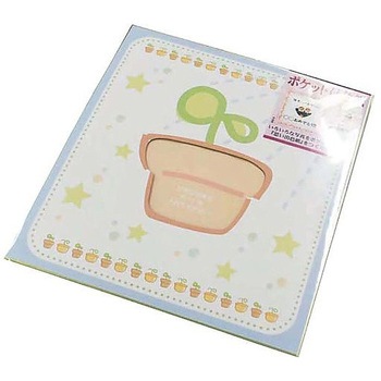 ポケット付色紙 1枚 エヒメ紙工
