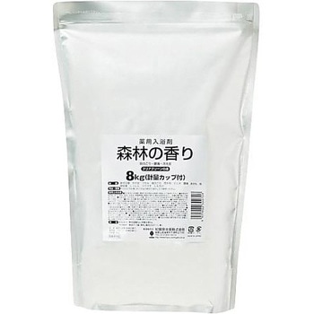 業務用入浴剤 森林の香り 8kg 1パック 紀陽除虫菊