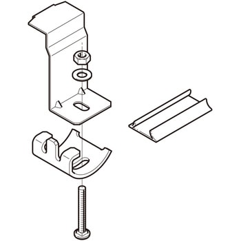 アングル用接続部振れ止め金具 ネグロス電工
