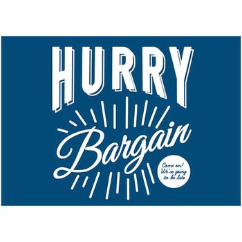 カジュアル BARGAIN ポップ・ポスター おしゃれEXPO