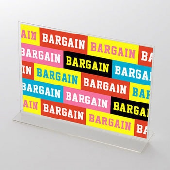 テープ柄 BARGAIN ポップ・ポスター おしゃれEXPO