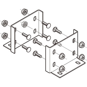 垂直支持金具 ネグロス電工