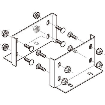 垂直支持金具 ネグロス電工