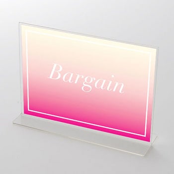 グラデーション BARGAIN ポップ・ポスター おしゃれEXPO