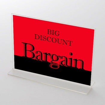 バイカラー BARGAIN ポップ・ポスター おしゃれEXPO