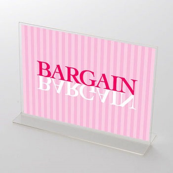 ミラー調 BARGAIN ポップ・ポスター おしゃれEXPO