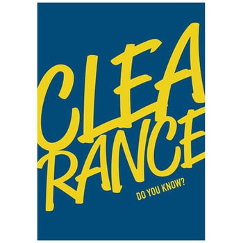 マーカー調 CLEARANCE ポップ・ポスター おしゃれEXPO