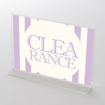 太ストライプ CLEARANCE ポップ・ポスター おしゃれEXPO