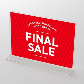 斜めストライプ柄 FINAL SALE ポップ・ポスター おしゃれEXPO