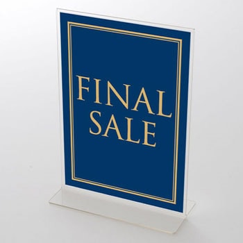 明朝体 FINAL SALE ポップ・ポスター おしゃれEXPO