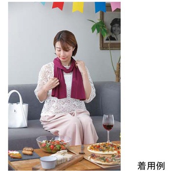 食事用エプロン Table with プリーツタイプ フットマーク