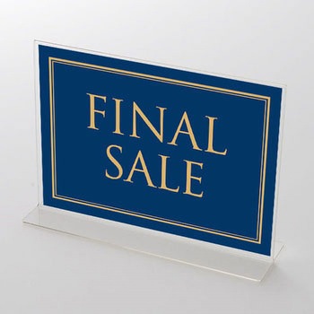 明朝体 FINAL SALE ポップ・ポスター おしゃれEXPO