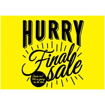カジュアル FINAL SALE ポップ・ポスター おしゃれEXPO