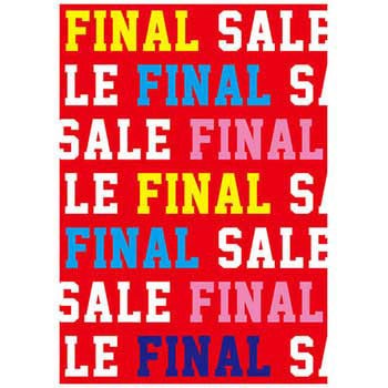 テープ柄 FINAL SALE ポップ・ポスター おしゃれEXPO
