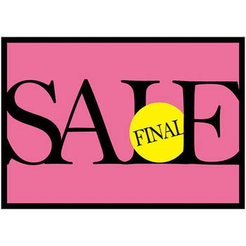 オブジェ風 FINAL SALE ポップ・ポスター おしゃれEXPO
