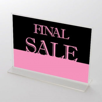 バイカラー FINAL SALE ポップ・ポスター おしゃれEXPO
