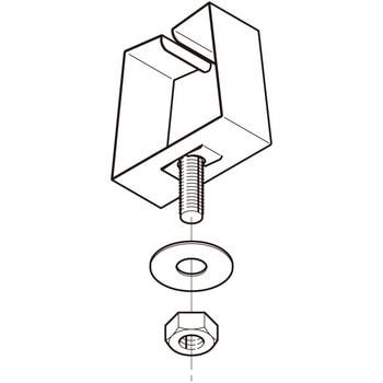開口上向き用器具取付金具 ネグロス電工