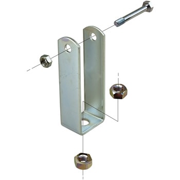 S-HB50P1-W4 HB50P・HB50PW用下部金具 1個 ネグロス電工 【通販