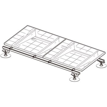 乾式基礎対応太陽電池アレイ用架台 ネグロス電工 太陽光発電関連部材