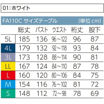 無塵衣・FA110C 東洋リントフリー