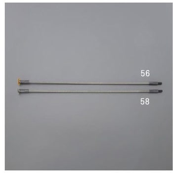 U-チューブブラシ ステンレス製 460mm EA115GFシリーズ エスコ
