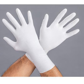 手袋 クリーンルーム用/ニトリルゴム/100枚 EA354BRシリーズ - エスコ