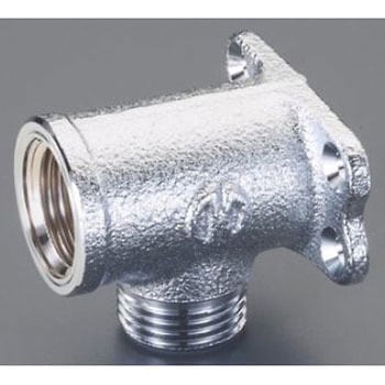 座付L型ソケット Rp1/2"×G1/2" エスコ