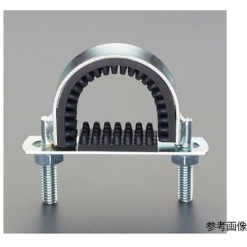 鋼管用防振Uバンド プレート付 EA440Bシリーズ エスコ