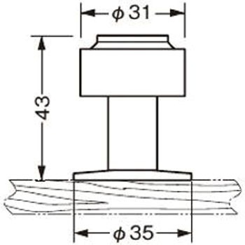 NI-3 吊りボルト用インサート 1個 ネグロス電工 【通販モノタロウ】