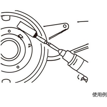 シリンダーポリッシャー 大型車用 41×200mm エスコ