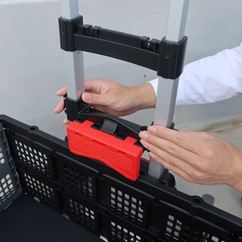 ハンディカート 400×400×1000mm/60kg エスコ