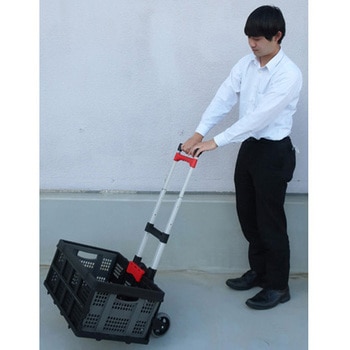 ハンディカート 400×400×1000mm/60kg エスコ