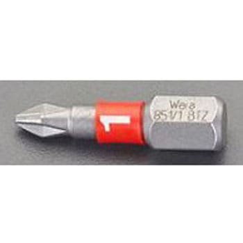 [+]ドライバービット ステンレス製 #1×25mm エスコ