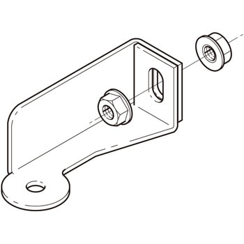ブレース取付金具 ネグロス電工
