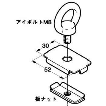 落下防止補助金具