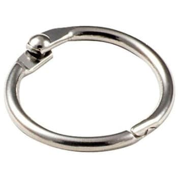 チェーンキャッチ スチールニッケルメッキ製 32mm - エスコ