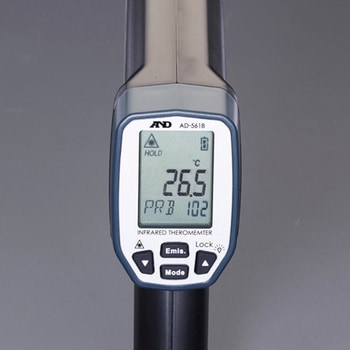 放射温度計 +100/+1800℃ エスコ